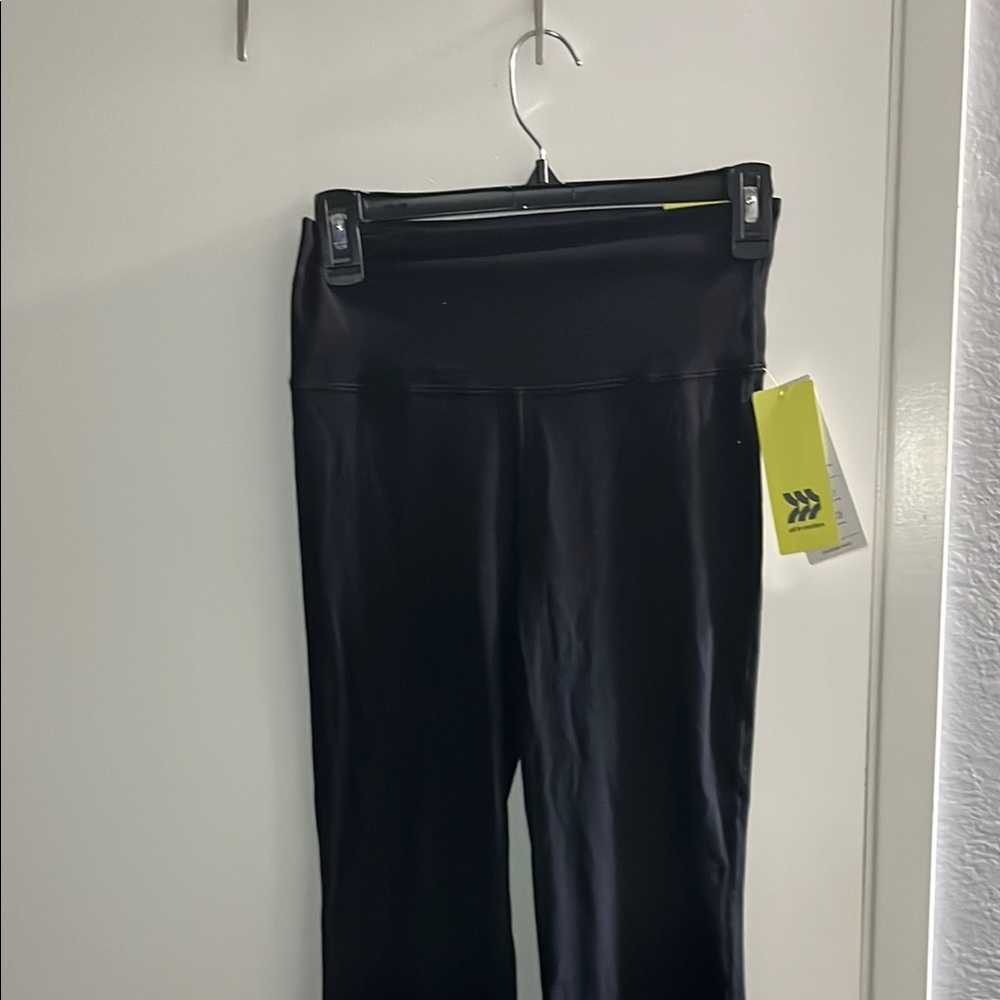 All in Motion Black Leggings with Wide Waistband